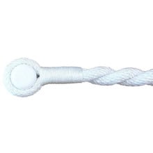 Weaved Cotton-Blend Magnetic Curtain Tieback